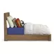 Normandy Warm Driftwood Queen Storage Panel Bed