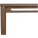Verona Medium Brown Rectangular End Table