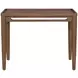 Verona Cream and Medium Brown Performance Fabric Upholstered Rectangular Occasional Table Set