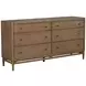 Verona Medium Brown Panel Bedroom Set