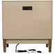 Verona Medium Brown 2 Drawer Nightstand with USB Charging