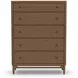 Verona Medium Brown Panel Bedroom Set