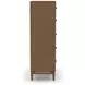 Verona Medium Brown Panel Bedroom Set