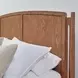 Verona Medium Brown King Panel Bed