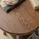 Sylvie Chestnut Round Accent Table