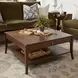 Sylvie Chestnut Square Occasional Table Set