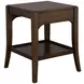 Sylvie Chestnut Square Bunching Table