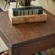 Sylvie Chestnut Square Bunching Table