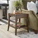 Sylvie Chestnut Square Bunching Table