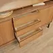 Millwork Rustic Umber and Black 2 Door Sideboard