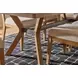 Millwork Rustic Umber and Black 90" Rectangular Dining Table