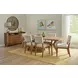 Millwork Rustic Umber and Black 90" Rectangular Dining Table