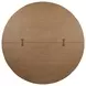 Millwork Rustic Umber Round Dining Room Set