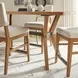 Millwork Rustic Umber and Black 76" Rectangular Friendship Table
