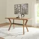 Millwork Rustic Umber and Black Dining Room Set