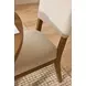Millwork Cream Performance Fabric Upholstered Dining Chair Set of 2
