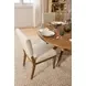 Millwork Cream Performance Fabric Upholstered Dining Chair Set of 2