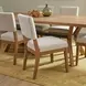 Millwork Cream Performance Fabric Upholstered Dining Chair Set of 2