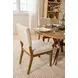 Millwork Cream Performance Fabric Upholstered Dining Chair Set of 2