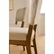 Millwork Off White Performance Fabric Upholstered Counter Height Chair Set of 2
