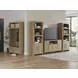 Dovander Warm Brown Hall Tree with Storage Bench
