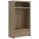 Dovander Warm Brown Hall Tree with Storage Bench
