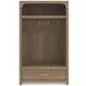 Dovander Warm Brown Hall Tree with Storage Bench
