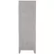 Fiona Mist Gray Upholstered Storage Panel Bedroom Set