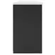 Cadmori Matte Black 63" XL TV Stand with Fireplace Option