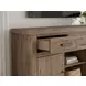 Garistyn Natural Rustic 73" XL TV Stand with Fireplace Option