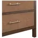 Verge Handcrafted Walnut 7 Drawer Dresser