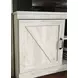 Bellaby Whitewash 4 Piece Entertainment Center with 7 Level Electric Fireplace
