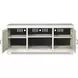 Bellaby Whitewash 4 Piece Entertainment Center with LED