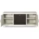 Bellaby Whitewash 4 Piece Entertainment Center with LED