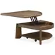Tanner Tawny Brown Free Form Lift Top Cocktail Table