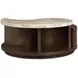 Mcpherson Burnt Umber Round Cocktail Table