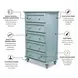 Riviera Bleu 5 Drawer Chest