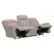 Traxton Jasper Taupe 92" Zero Gravity Triple Power Reclining Sofa with USB Charging