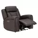 Maveric Bette Coffee Zero Gravity Triple Power Recliner with USB Charging