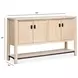Sunset Cove Sanibel Brown 4 Door Buffet