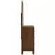 Ballard Walnut Rectangular Dresser Mirror