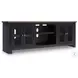 Wildenauer Brown And Black 76" TV Stand