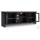 Wildenauer Brown And Black 76" TV Stand