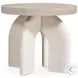 Antibes Roz And Pumice Side Table