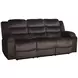 Willow Brown Living Room Set with Dual Recliner