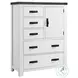 Montauk Modern White Youth Storage Platform Bedroom Set