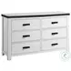 Montauk Modern White Youth Storage Platform Bedroom Set