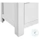 Montauk Modern White 6 Drawer Youth Dresser And Mirror