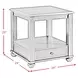 Chad Cherry Rectangular End Table