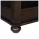 Chad Cherry Rectangular Lift Top Coffee Table with Casters